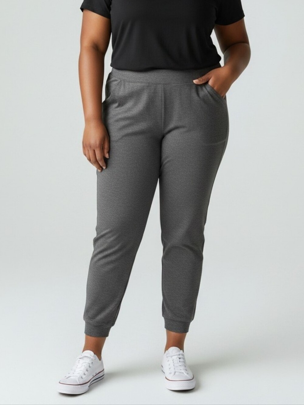 Bebe Sport Gray Active Pant Size 3X